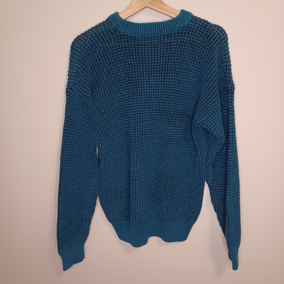 Vintage Cotton Grandpa Sweater - Picture 3 of 4
